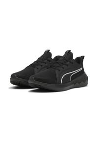 Puma - Buty do biegania SOFTRIDE Carson PUMA Black White. Kolor: czarny, biały, wielokolorowy. Materiał: syntetyk, materiał. Sport: bieganie