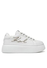 Karl Lagerfeld - Sneakersy KARL LAGERFELD. Kolor: biały