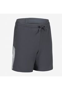 KIPSTA - Spodenki piłkarskie dla dzieci Kipsta Viralto Dop. Kolor: żółty, szary, wielokolorowy. Materiał: poliester, materiał. Sezon: lato. Styl: sportowy #1