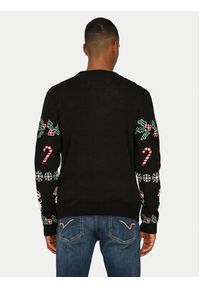 Only & Sons Sweter Xmas 22031171 Czarny Regular Fit. Kolor: czarny. Materiał: syntetyk #4