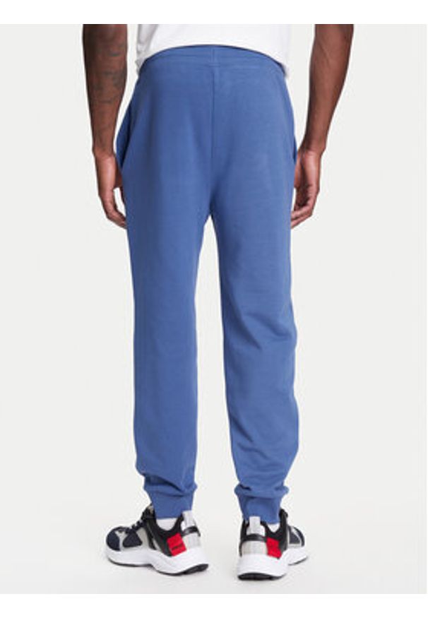 Hugo - HUGO Spodnie dresowe Dayote232 50489617 Niebieski Regular Fit. Kolor: niebieski. Materiał: bawełna