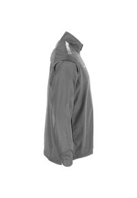 STANNO - Wodoodporna kurtka z zamkiem błyskawicznym Stanno First. Kolor: szary, wielokolorowy, czarny #2