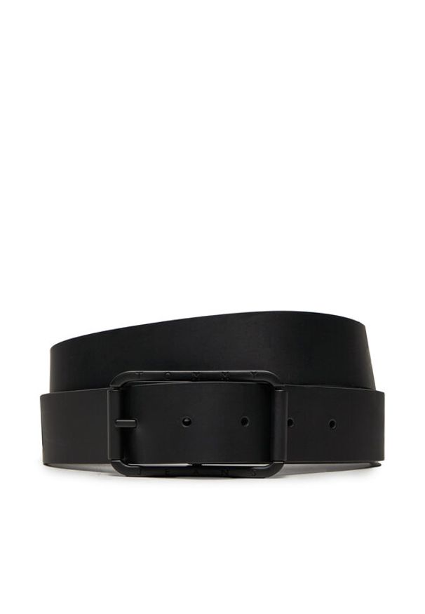 Tommy Jeans Pasek Męski Rev.Travel Buckle AM0AM12416 Granatowy. Kolor: niebieski. Materiał: skóra