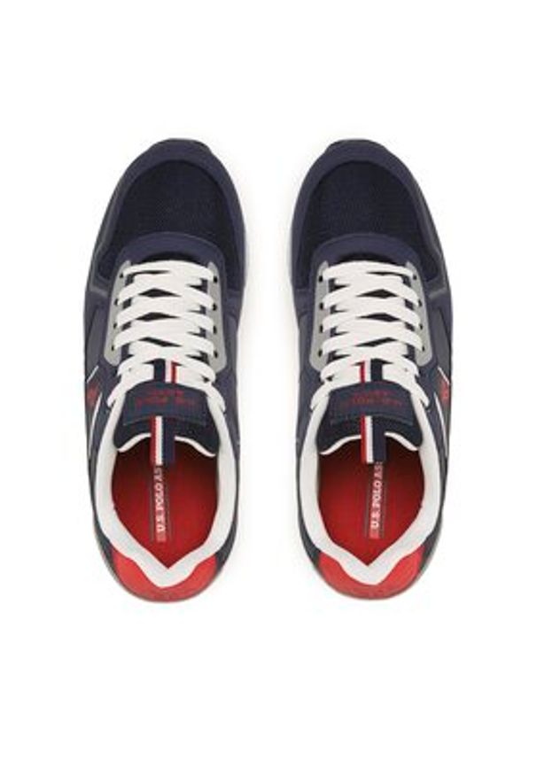 U.S. Polo Assn. Sneakersy Nobil NOBIL004C Niebieski. Kolor: niebieski. Materiał: materiał