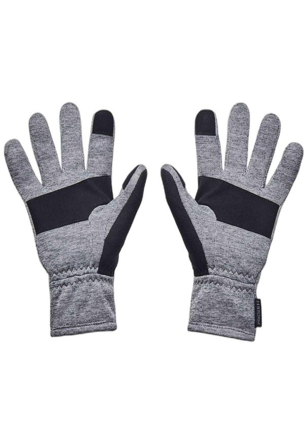 Rękawiczki trekkingowe męskie Under Armour Ua Storm Fleece. Kolor: szary. Sport: turystyka piesza