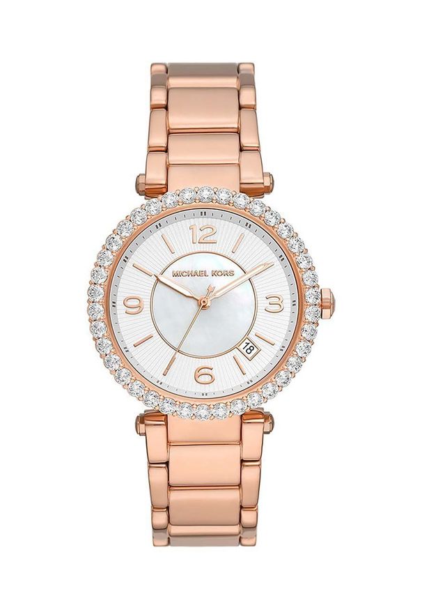 Michael Kors zegarek MK4695 damski kolor złoty. Kolor: złoty