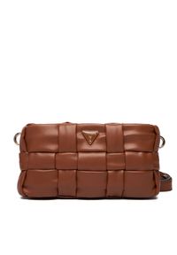 Guess Torebka Marion Mini HWWG80 72720 Brązowy. Kolor: brązowy. Materiał: skórzane
