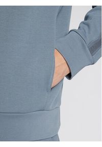 Calvin Klein Bluza Logo Tape K10K111368 Niebieski Regular Fit. Kolor: niebieski. Materiał: syntetyk #4