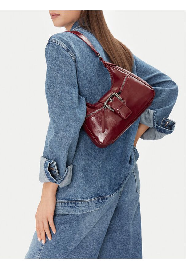 DeeZee Torebka C-DZE-S-005-08 Bordowy. Kolor: czerwony