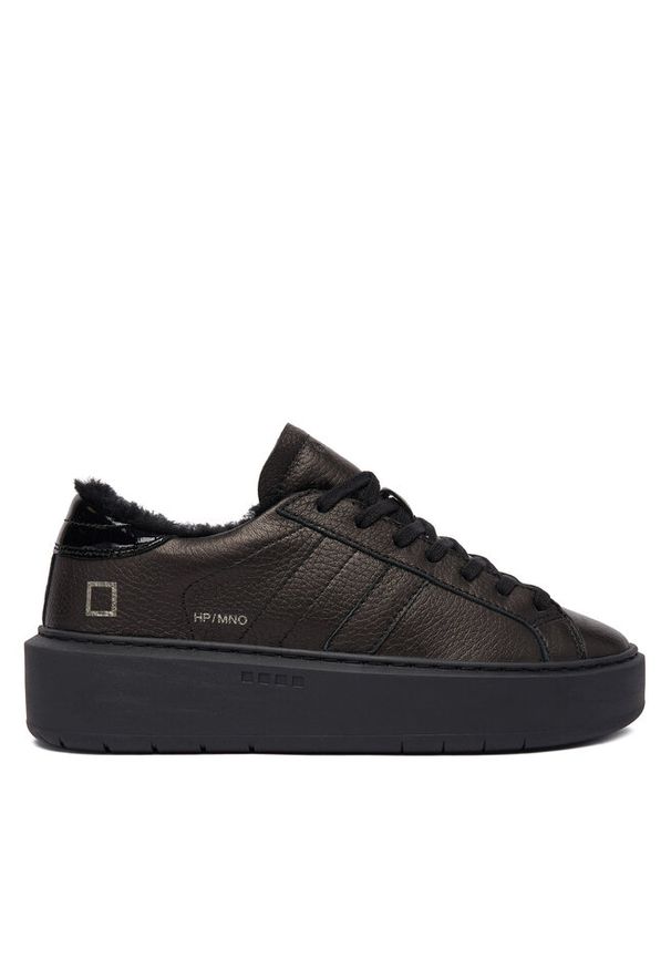 Sneakersy D.A.T.E.. Kolor: czarny. Obcas: na platformie