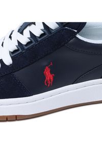 Polo Ralph Lauren Sneakersy Polo Crt Pp 809834463003 Granatowy. Kolor: niebieski. Materiał: skóra #7