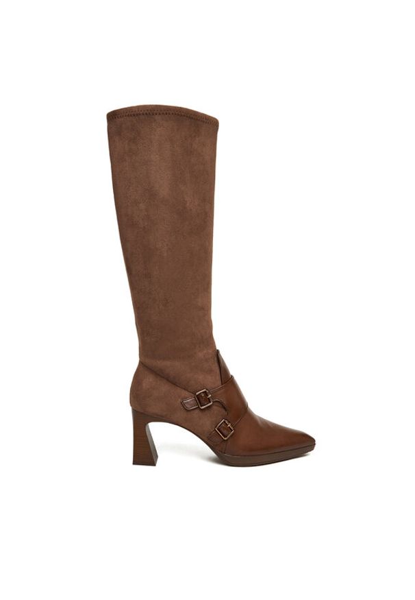 Hispanitas Kozaki HI254329 Brązowy. Kolor: brązowy. Materiał: skóra