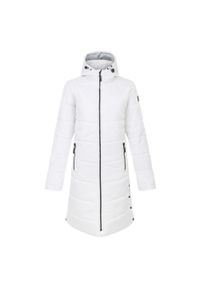 DARE 2B - Kurtka Damska Distinguish Baffled Padded Jacket. Kolor: biały. Materiał: puch. Sport: turystyka piesza