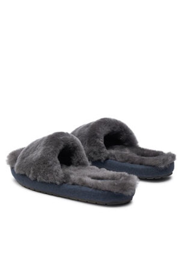 EMU Australia Kapcie Mckay W13088 Szary. Kolor: szary. Materiał: wełna, materiał