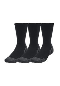 Under Armour - Skarpety Męskie (zestaw 3 Sztuk). Kolor: czarny. Sport: turystyka piesza