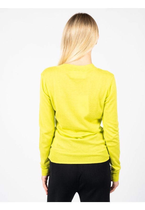 Silvian Heach Sweter "Hankou" | PGA22195MA | Hankou | Kobieta | Zielony. Okazja: na co dzień. Kolor: zielony. Materiał: poliester, nylon, akryl, wełna. Styl: casual