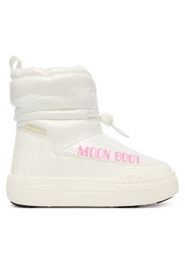 Śniegowce Moon Boot. Kolor: biały