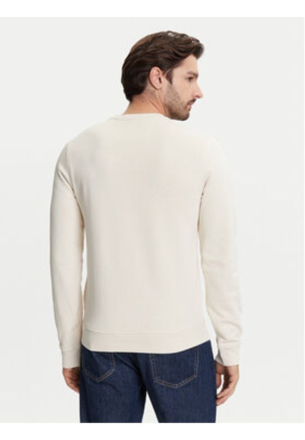 Guess Bluza M5YQ08 KCN01 Beżowy Regular Fit. Kolor: beżowy. Materiał: bawełna