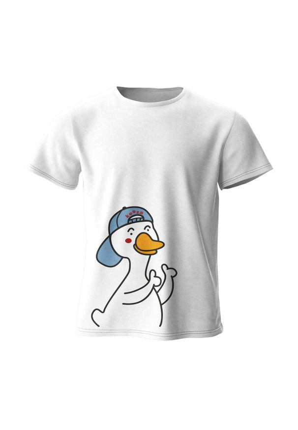 Koszulka dziecięca KEEZA Goose. Kolor: biały