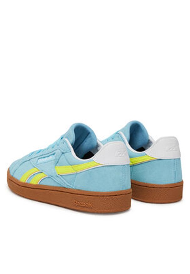 Reebok Sneakersy CLUB C GROUNDS UK 100221373 Niebieski. Kolor: niebieski. Materiał: zamsz, skóra. Model: Reebok Club