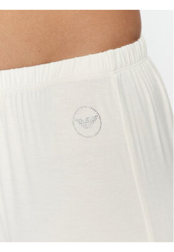 Emporio Armani Underwear Spodnie dresowe 164755 3F224 09210 Écru Regular Fit. Materiał: dresówka, wiskoza