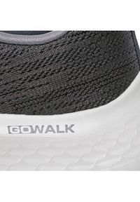 skechers - Skechers Sneakersy Go Walk Flex 216481/BKGY Czarny. Kolor: czarny. Materiał: materiał #2