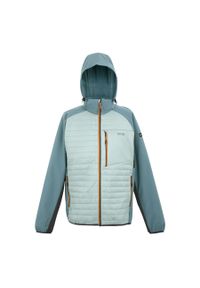 Kurtka puchowa Regatta Pro Hybrid II. Kolor: niebieski. Materiał: puch. Sport: turystyka piesza #1