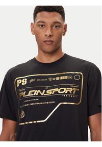 Plein Sport T-Shirt FAEC MTK8373 STE001N Czarny Loose Fit. Kolor: czarny. Materiał: bawełna. Styl: sportowy #4
