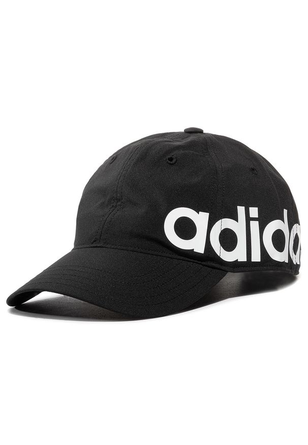 Adidas - Czapka z daszkiem adidas Baseball Bold FL3713 Black/Black/White. Kolor: czarny. Materiał: materiał