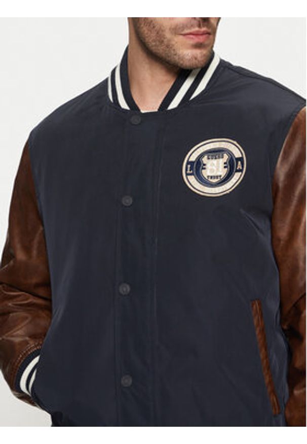 Guess Kurtka bomber M5RL19 WGU82 Kolorowy Regular Fit. Materiał: syntetyk. Wzór: kolorowy