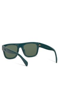 Vans Okulary przeciwsłoneczne Squared Off Shades VN0A7PR1BDX1 Zielony. Kolor: zielony