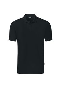 Polo Jako Organic. Typ kołnierza: polo. Kolor: czarny. Materiał: bawełna #1