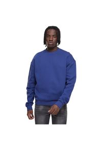 Bluza gruby okrągły dekolt Urban Classics. Kolor: niebieski #1