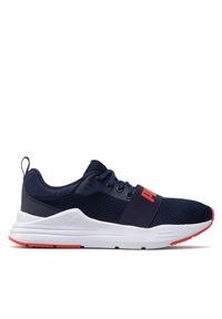 Puma Sneakersy Wired Run Ps 374214 21 Granatowy. Kolor: niebieski. Materiał: materiał. Sport: bieganie