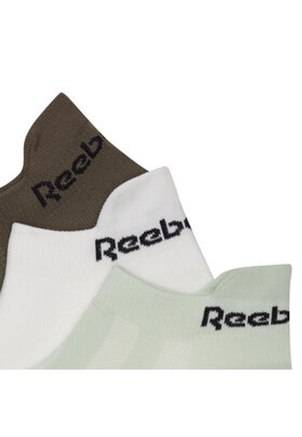 Reebok Zestaw 3 par niskich skarpet unisex TECH STYLE TR W 3P HE2412 Kolorowy. Materiał: materiał. Wzór: kolorowy