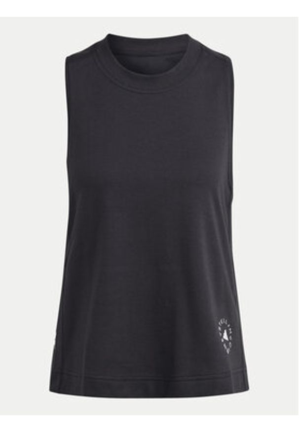 Adidas by Stella McCartney - adidas by Stella McCartney Top Stella McCartney IB6857 Czarny Regular Fit. Kolor: czarny. Materiał: bawełna, syntetyk