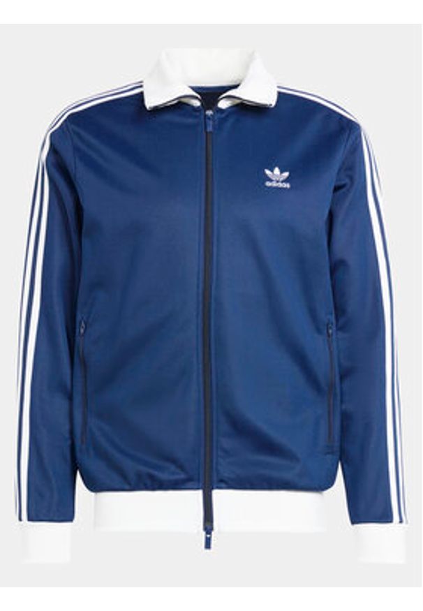 Adidas - adidas Bluza adicolor Classics Beckenbauer IP0418 Niebieski Slim Fit. Kolor: niebieski. Materiał: bawełna, syntetyk