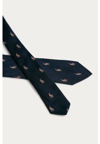 Polo Ralph Lauren - Krawat. Kolor: niebieski. Materiał: tkanina, jedwab #2