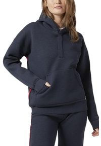 Bluza sportowa damska Helly Hansen W RWB. Kolor: niebieski. Materiał: elastan, wiskoza, poliester