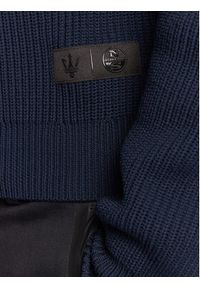 North Sails Sweter 451015 Granatowy Regular Fit. Kolor: niebieski. Materiał: syntetyk #4