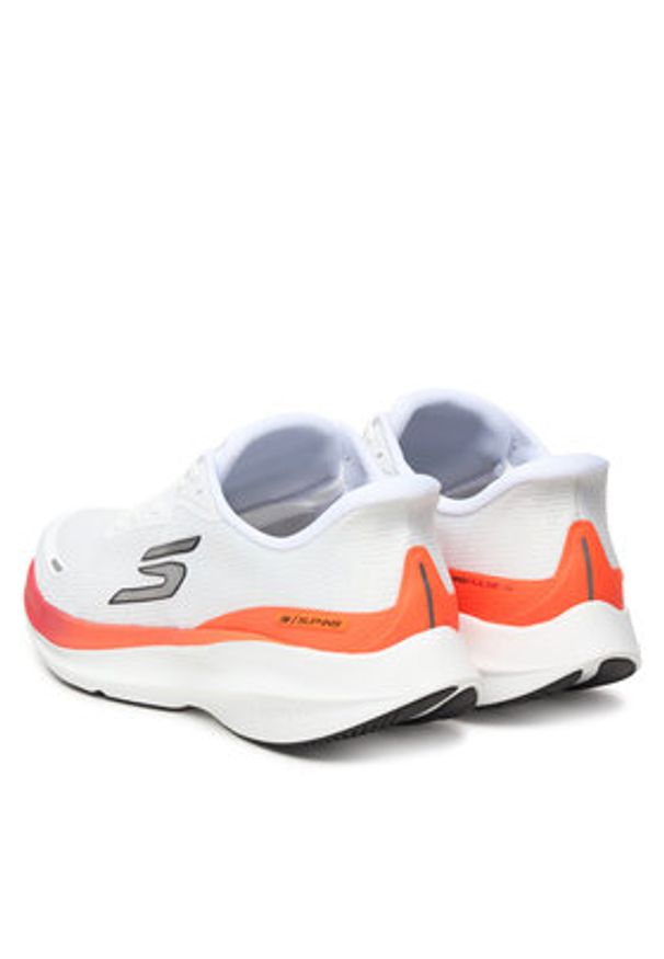 skechers - Skechers Buty do biegania Aero Pulse 246220/WBO Biały. Kolor: biały. Materiał: materiał