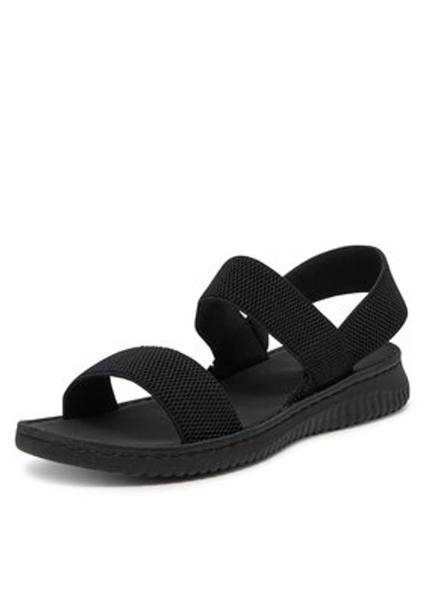 Clara Barson Sandały WFA3575-1 Czarny. Kolor: czarny. Materiał: materiał