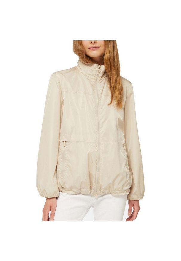 Geox - Kurtka GEOX W SPHERICA Beżowy. Kolor: beżowy. Materiał: tkanina