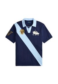 Polo Ralph Lauren Polo 710B14221001 Granatowy Regular Fit. Typ kołnierza: polo. Kolor: niebieski. Materiał: bawełna #3