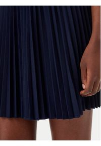 Lacoste Spódnica plisowana JF1403 Granatowy Regular Fit. Kolor: niebieski. Materiał: syntetyk #3
