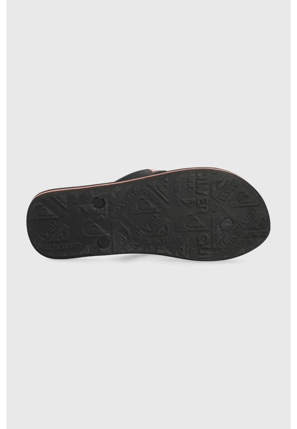 Quiksilver japonki męskie kolor czarny. Kolor: czarny. Materiał: materiał, guma