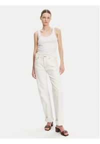 Calvin Klein Jeans Jeansy LV047B919G Écru #2