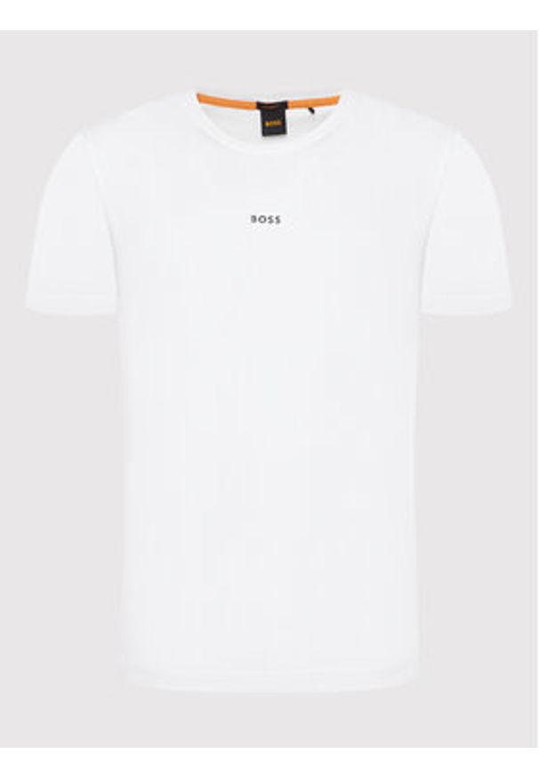 BOSS - Boss T-Shirt TChup 50473278 Biały Relaxed Fit. Kolor: biały. Materiał: bawełna