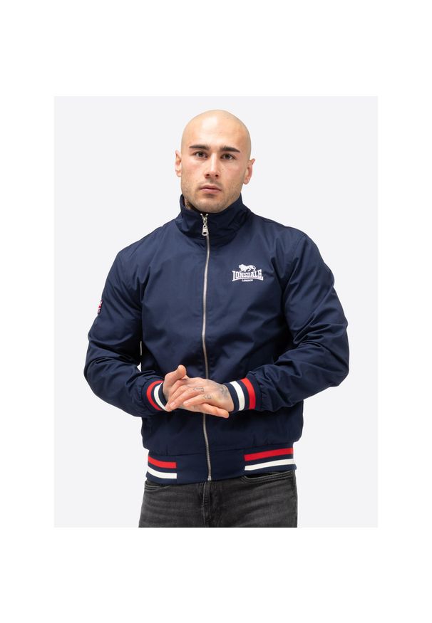 Kurtka Lonsdale Newdigate. Okazja: na co dzień. Kolor: wielokolorowy, niebieski, biały. Styl: casual, sportowy