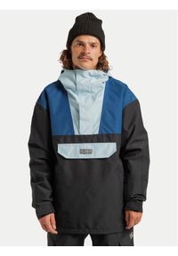 DC Shoes Kurtka snowboardowa Anorak ADYTJ03088 Czarny Reglan Fit. Kolor: czarny. Materiał: syntetyk. Sport: snowboard #1